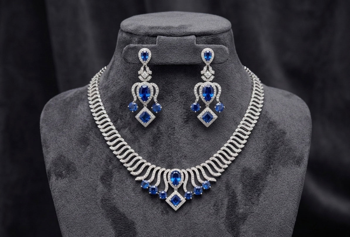 Celestia Diamond Necklace Set