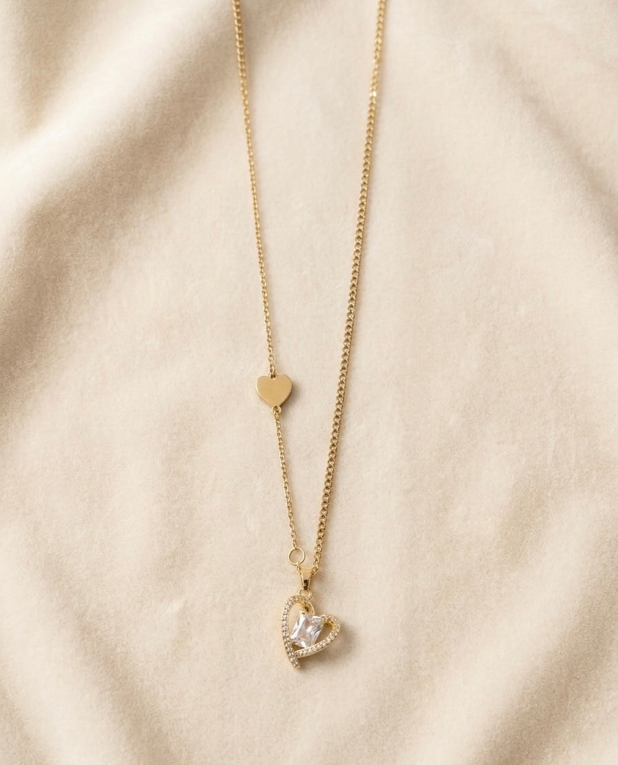 Golden Heart Necklace