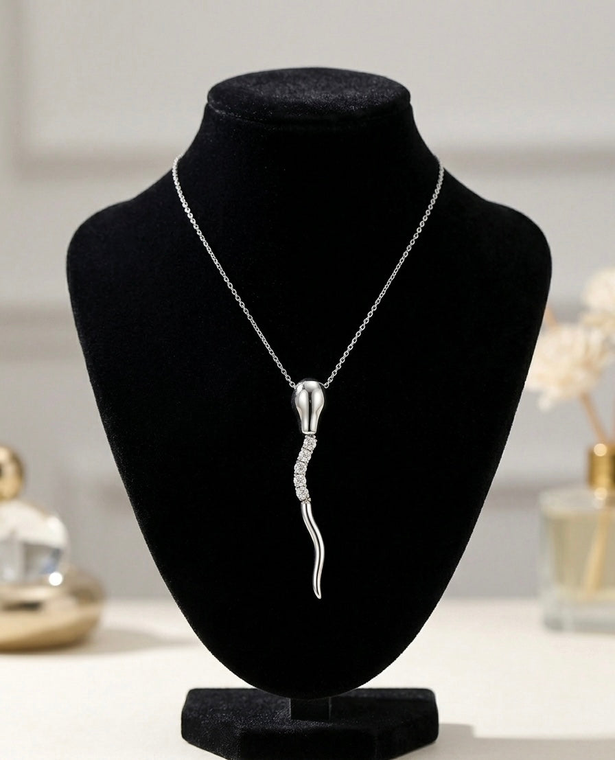 Sweep Dangle Necklace