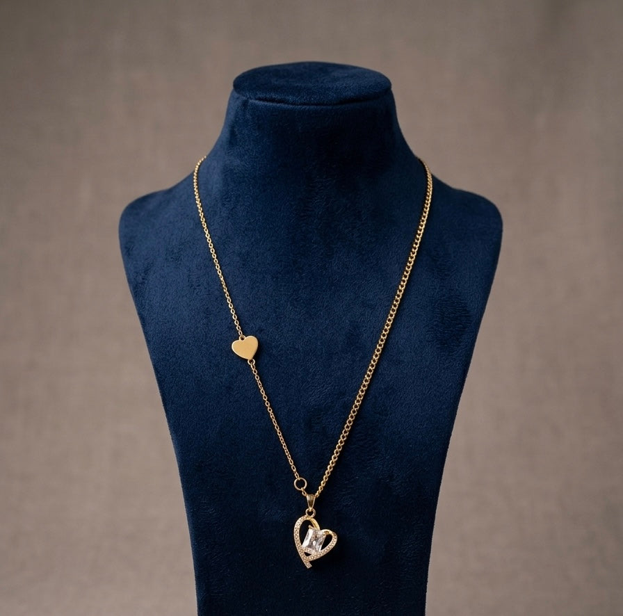 Golden Heart Necklace