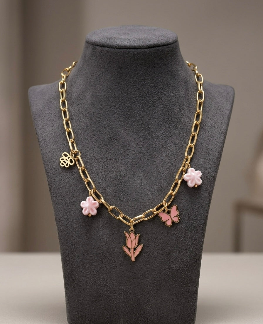Nectar Multi-Charm Necklace