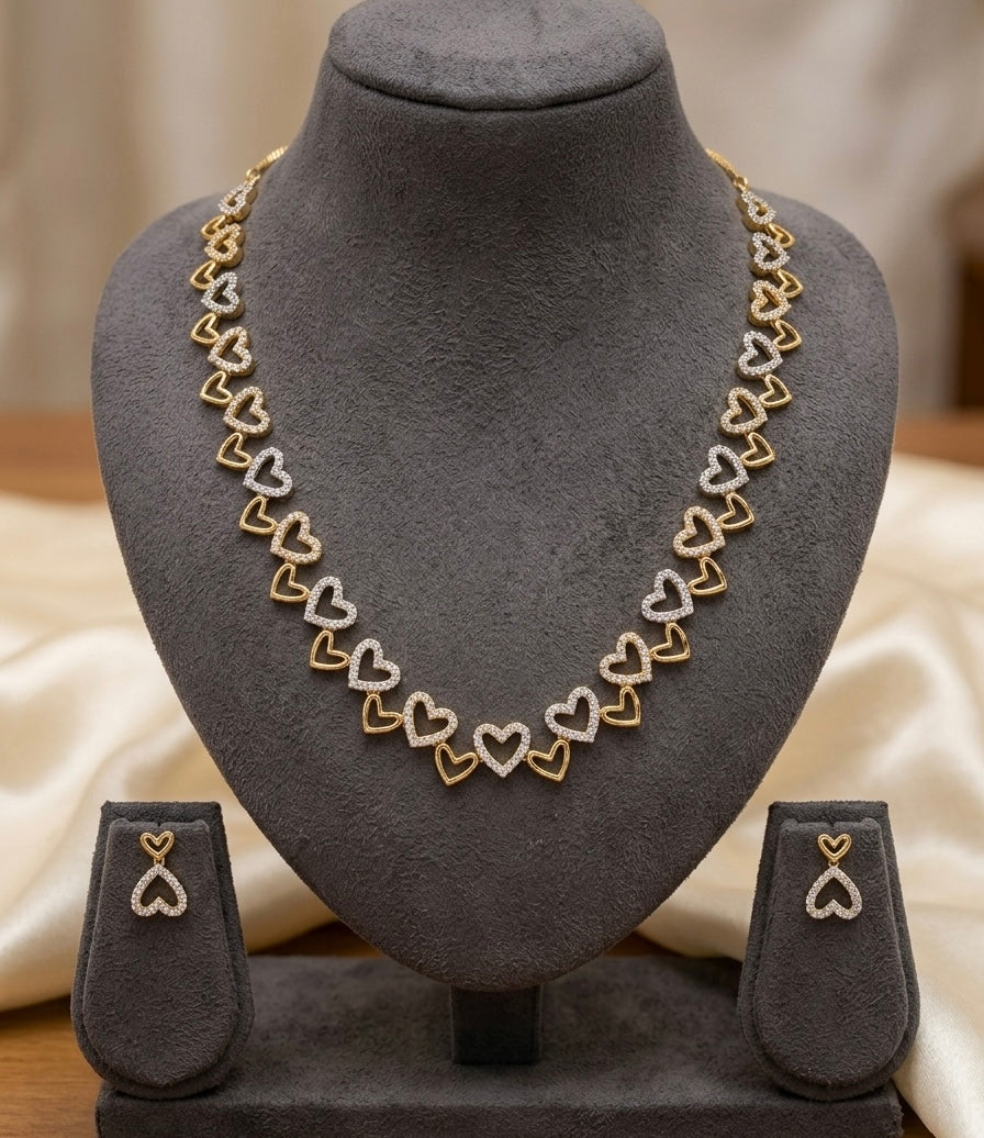 The Dual Tone Infinity Heart set