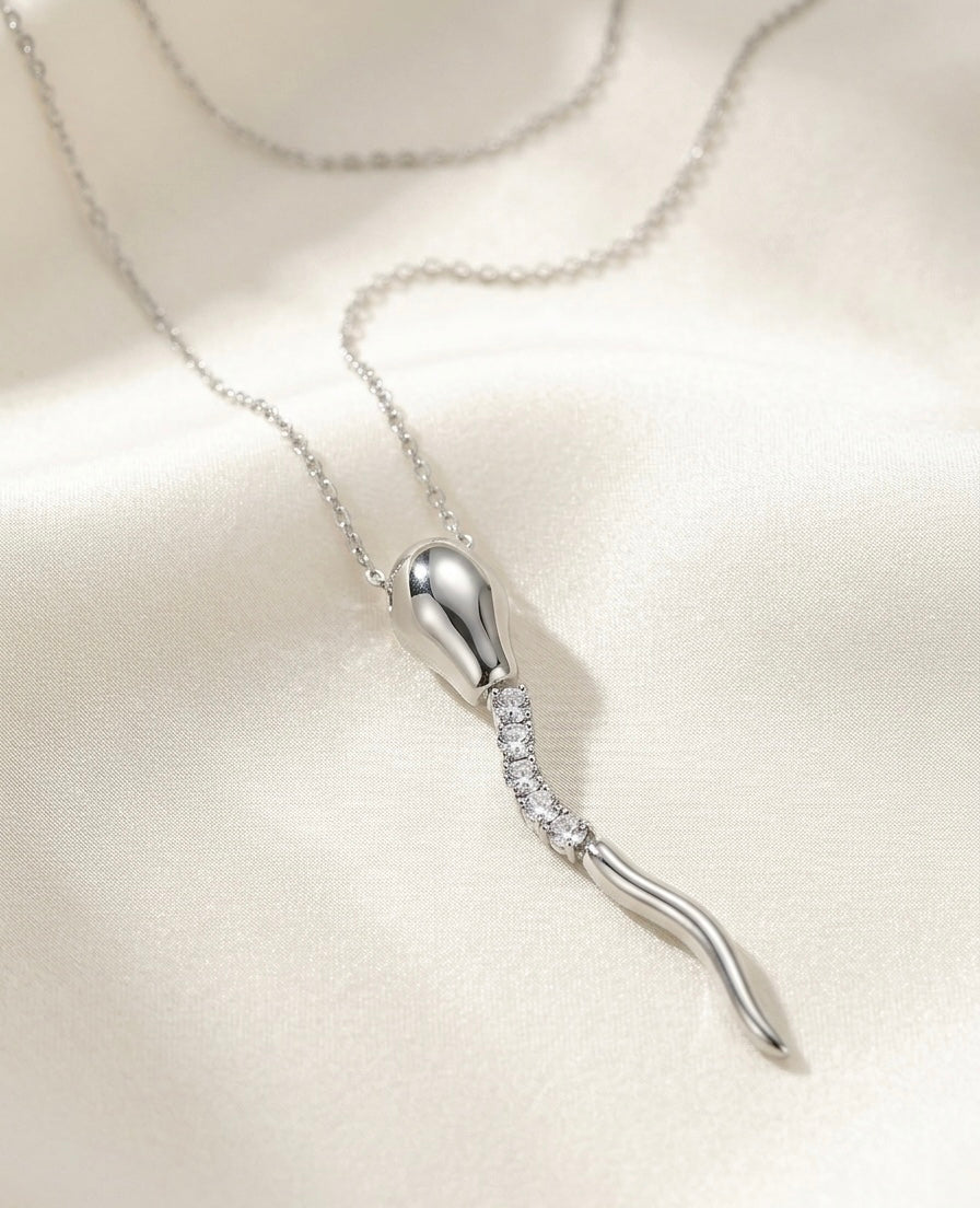 Sweep Dangle Necklace