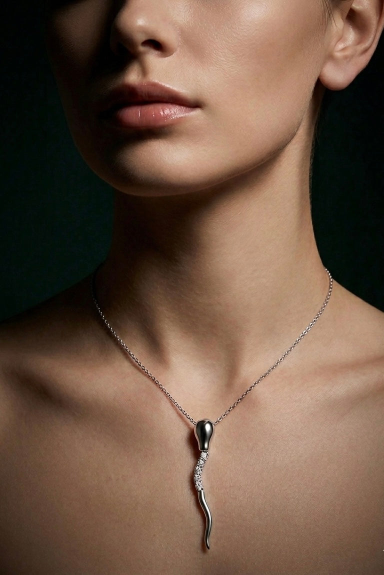Sweep Dangle Necklace