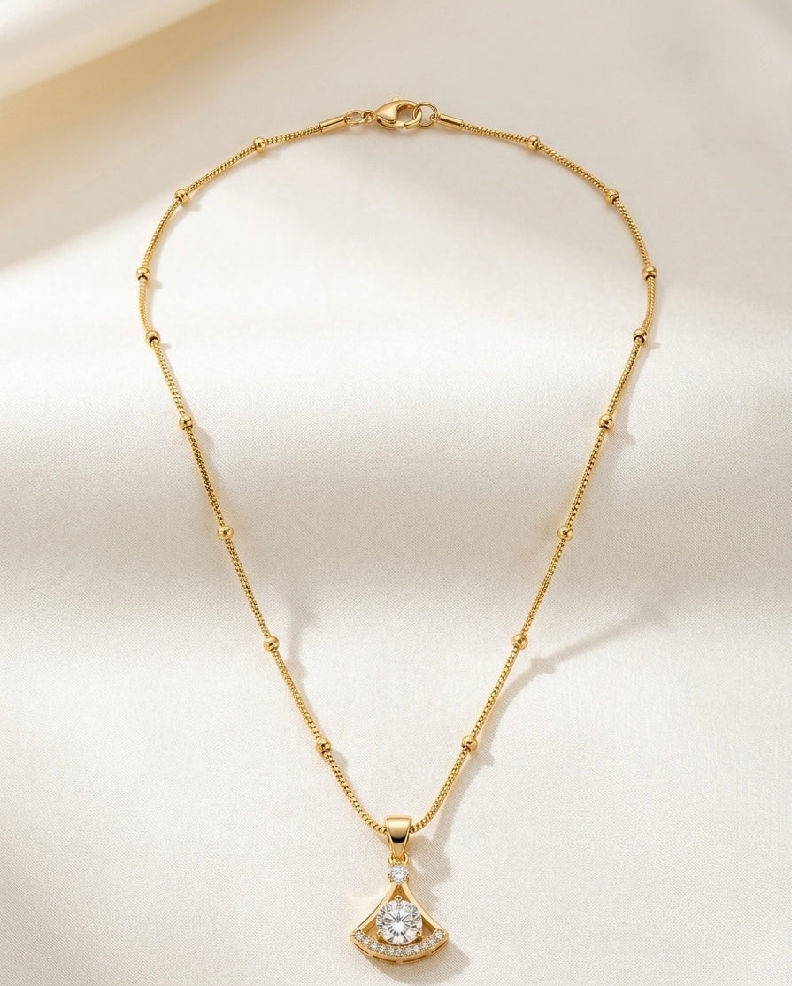 Radiant Crown Necklace