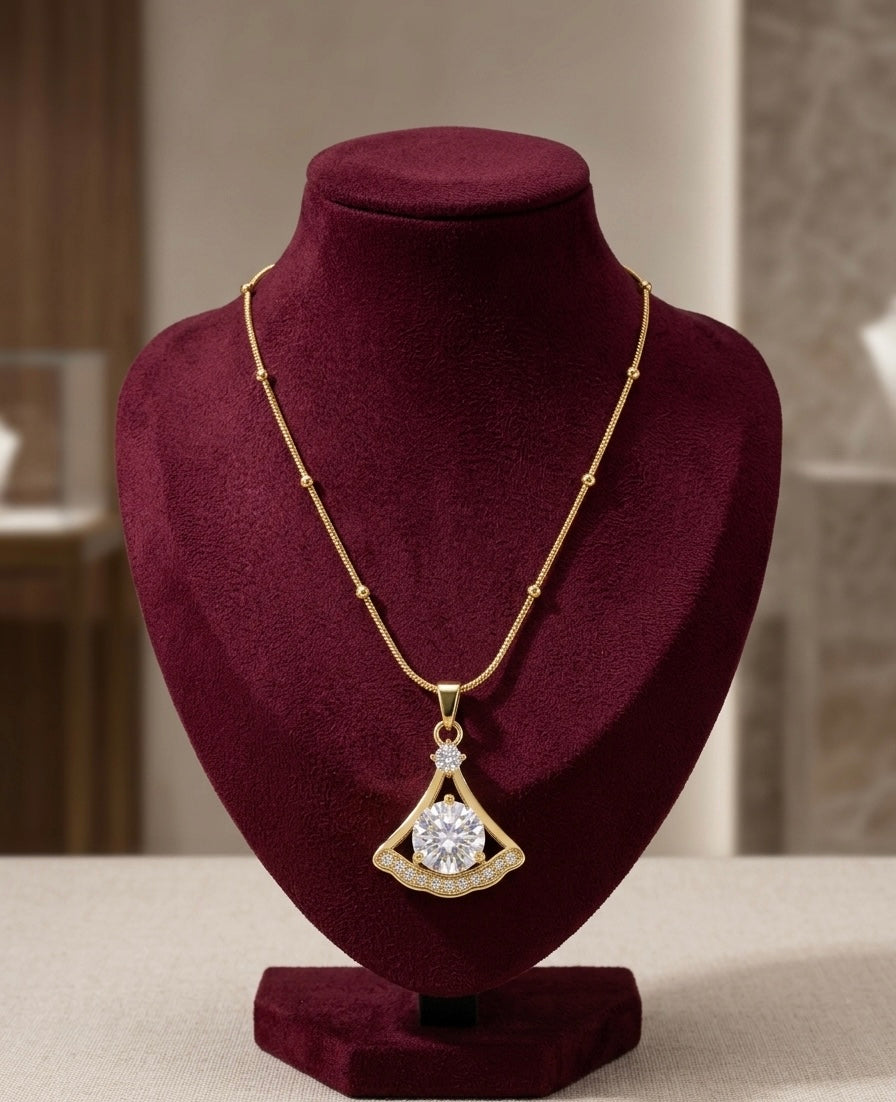 Radiant Crown Necklace