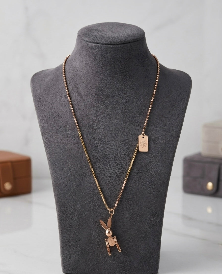 Luna Bunny Necklace