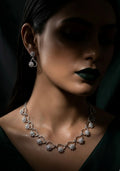 Amora Heart Bloom Necklace Set