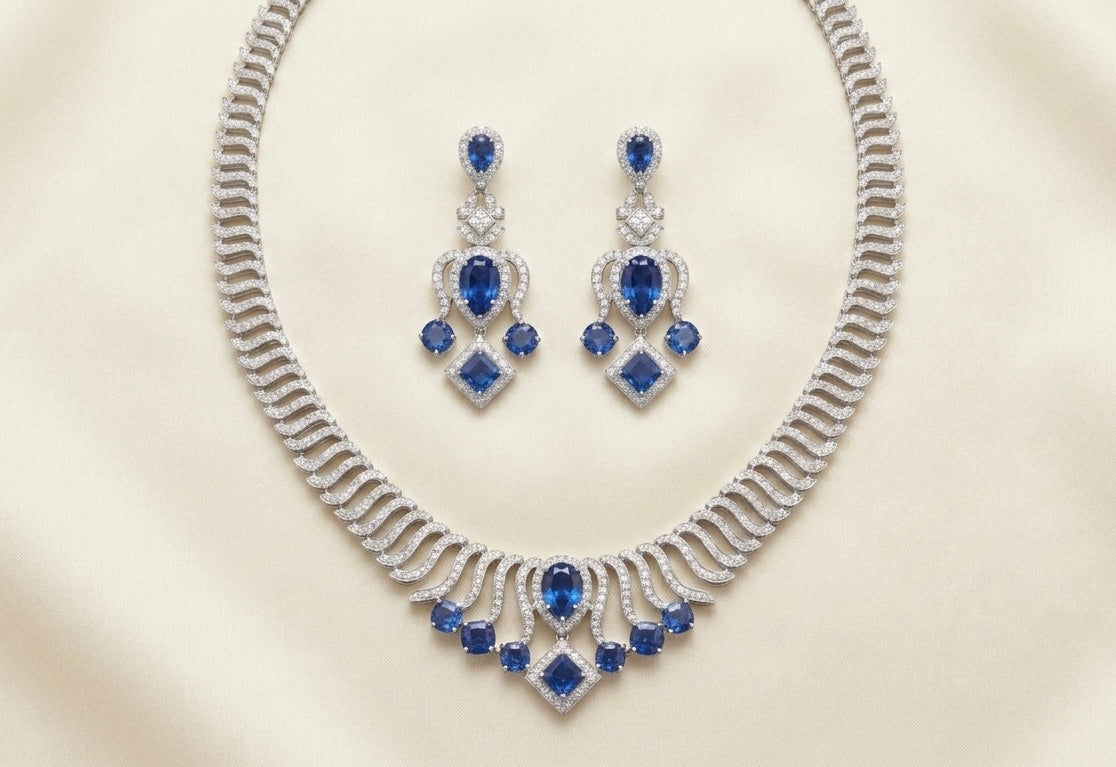 Celestia Diamond Necklace Set