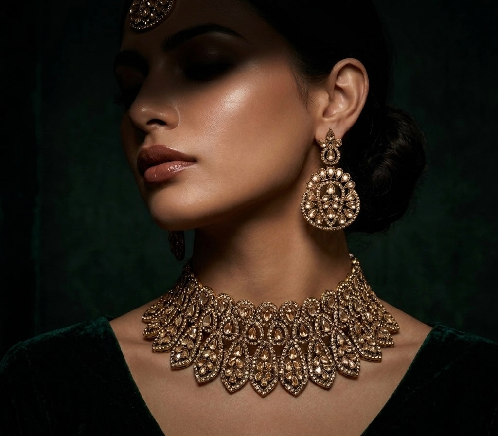 Zivanta Bridal Choker Set