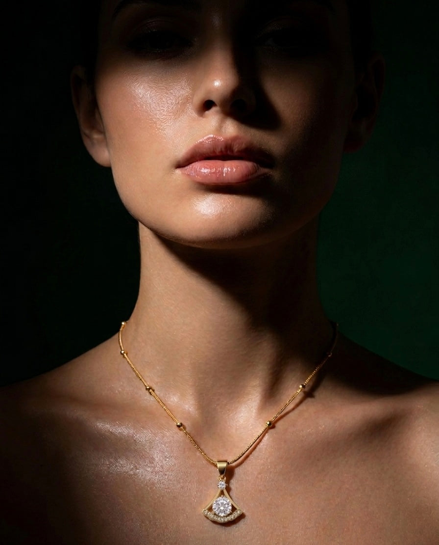Radiant Crown Necklace