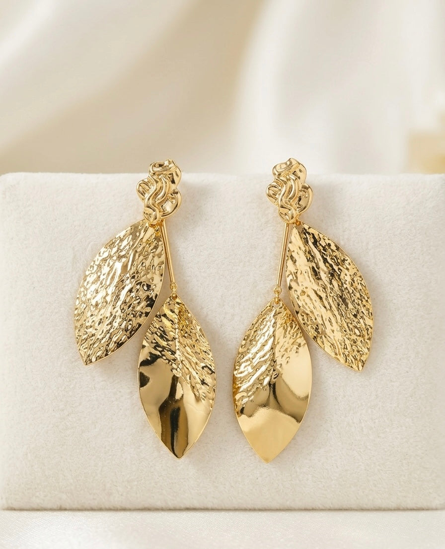 Golden Vine Earrings