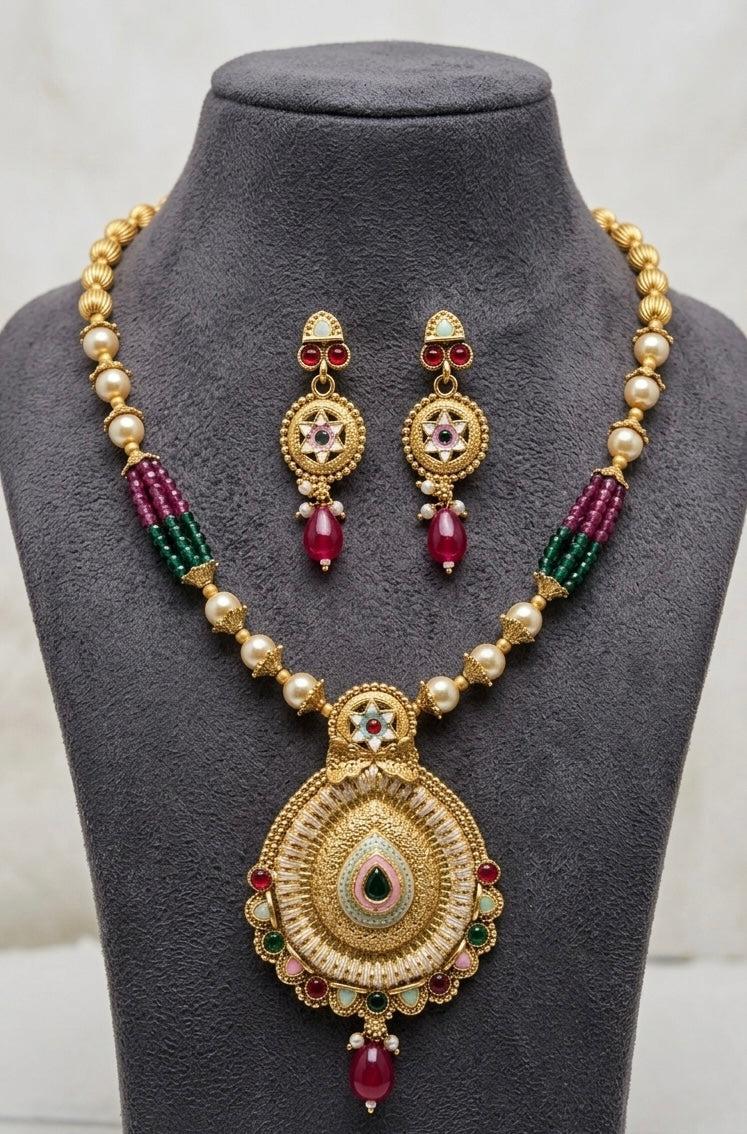 Rajvanshi Heritage Necklace Set