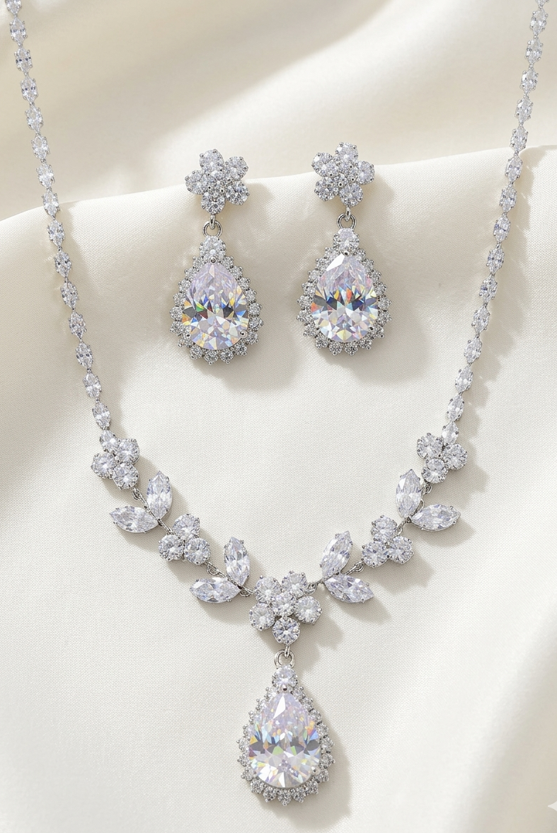 The Frost Radiance Necklace Set