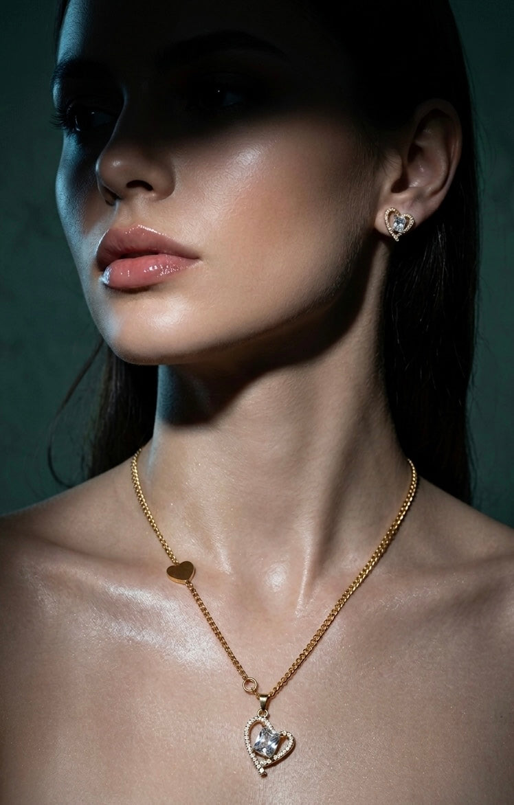 Golden Heart Necklace