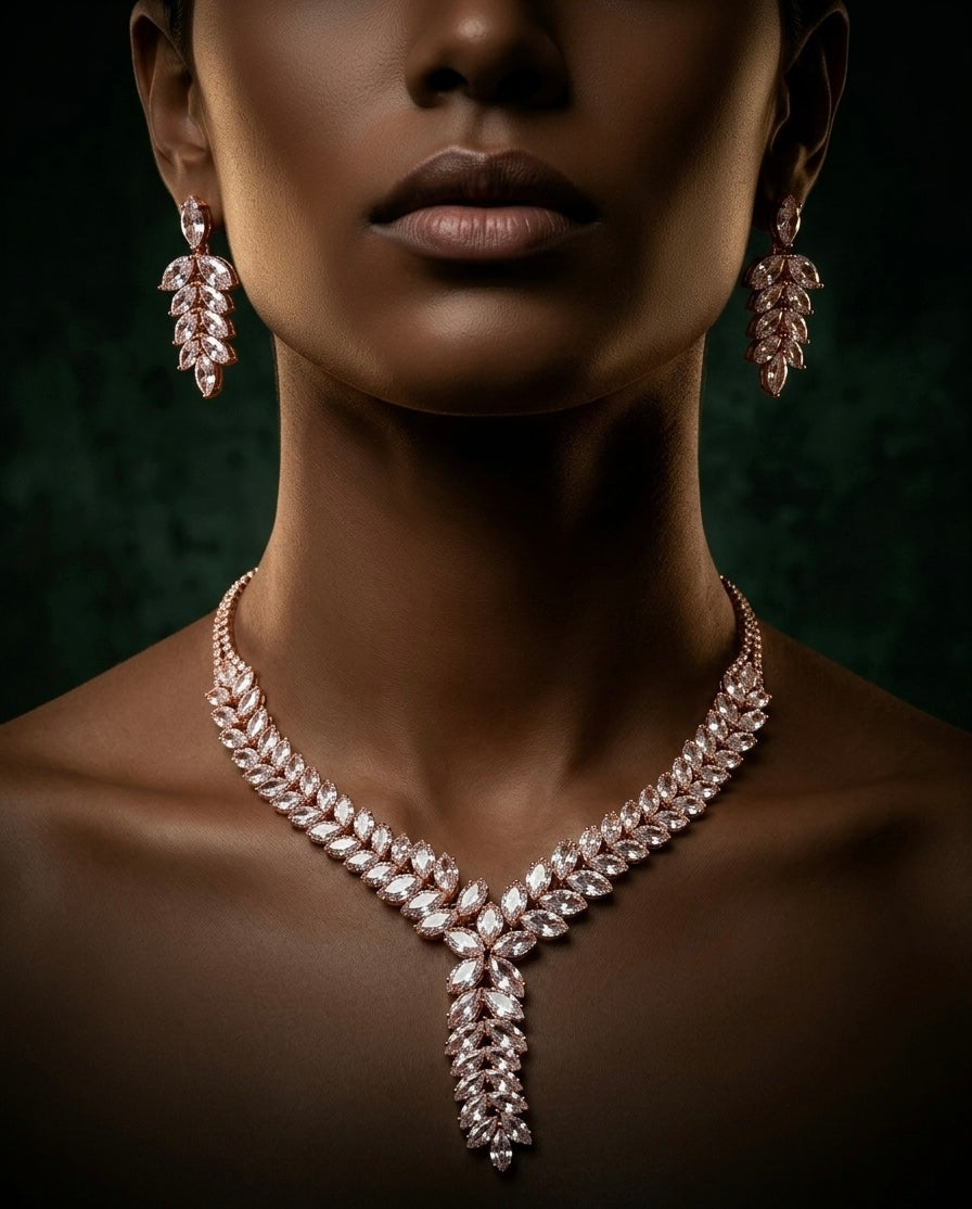 Seraphina Drop Necklace Set