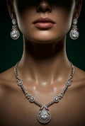 Majestic Pear Necklace Set